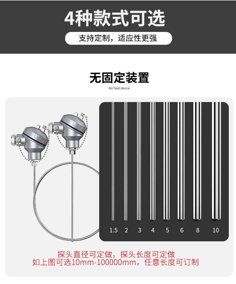 鎧裝熱電偶-阻10_http://m.raeo.cn_溫度儀表_第7張